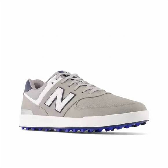 NEW NEW BALANCE men\'s 574 greens golf shoes in grey